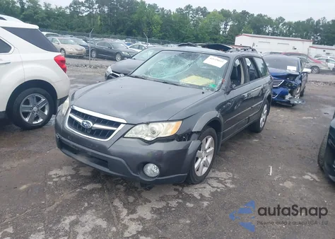 2008 Subaru Outback 2.5I Limited/2.5I Limited L.l. Bean Edition from USA, damaged, VIN 4S4BP62C087349625